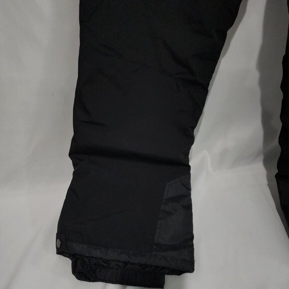 TSLA Mens Black Snow Pants S Adjustable Waist Polyester 30" Inseam - Picture 15 of 16